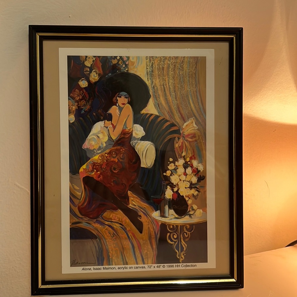 Alone, Isaac Maimonides Print_framedart